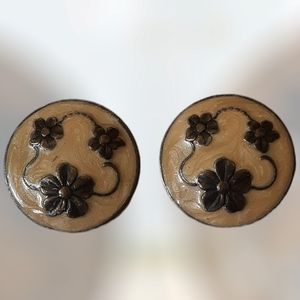 Vintage Floral Earrings